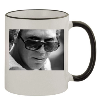 Steve Mcqueen 11oz Colored Rim & Handle Mug