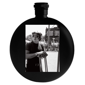 Steve Mcqueen Round Flask