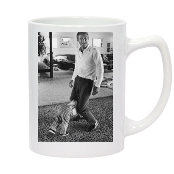 Steve Mcqueen 14oz White Statesman Mug