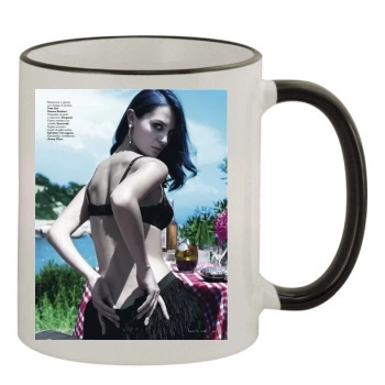 Tania Onishchenko 11oz Colored Rim & Handle Mug