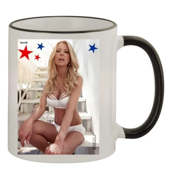 Tara Reid 11oz Colored Rim & Handle Mug