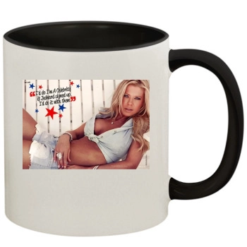 Tara Reid 11oz Colored Inner & Handle Mug