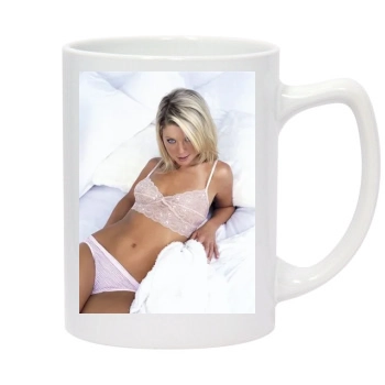 Tara Reid 14oz White Statesman Mug