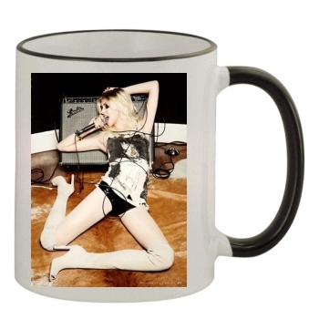 Taylor Momsen 11oz Colored Rim & Handle Mug