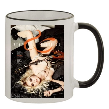 Taylor Momsen 11oz Colored Rim & Handle Mug