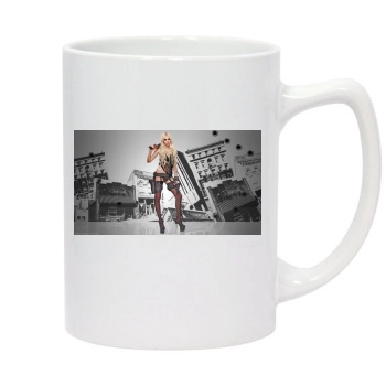 Taylor Momsen 14oz White Statesman Mug