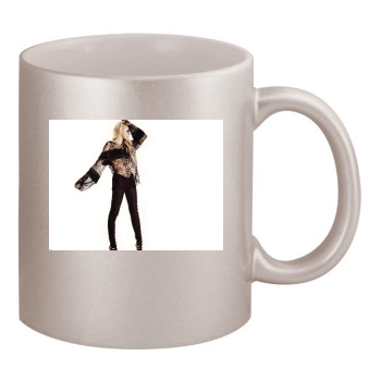 Taylor Momsen 11oz Metallic Silver Mug