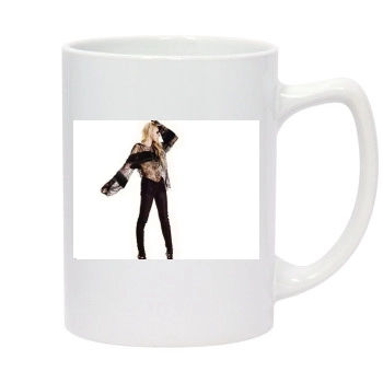 Taylor Momsen 14oz White Statesman Mug