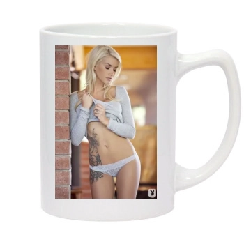 Taylor Seinturier 14oz White Statesman Mug