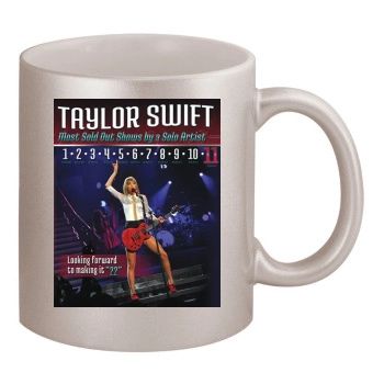 Taylor Swift 11oz Metallic Silver Mug