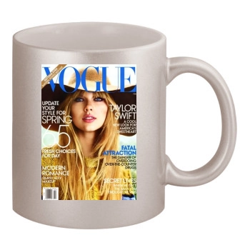 Taylor Swift 11oz Metallic Silver Mug