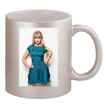 Taylor Swift 11oz Metallic Silver Mug