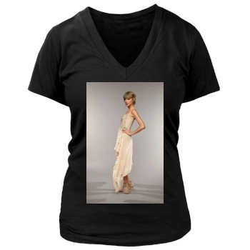 Taylor Swift Women's Deep V-Neck TShirt