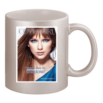 Taylor Swift 11oz Metallic Silver Mug