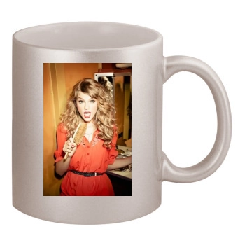 Taylor Swift 11oz Metallic Silver Mug