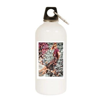 Taylor Swift White Water Bottle With Carabiner