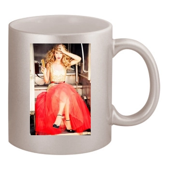 Taylor Swift 11oz Metallic Silver Mug