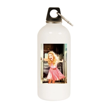 Taylor Swift White Water Bottle With Carabiner