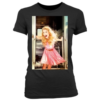 Taylor Swift Women's Junior Cut Crewneck T-Shirt