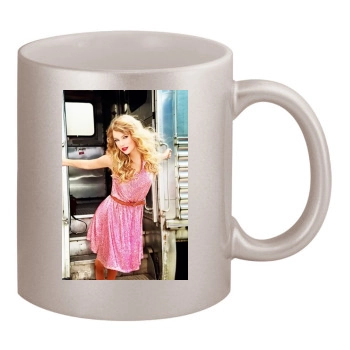 Taylor Swift 11oz Metallic Silver Mug