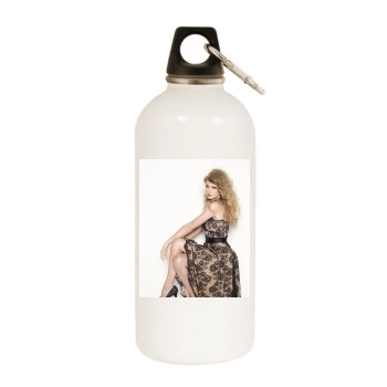 Taylor Swift White Water Bottle With Carabiner