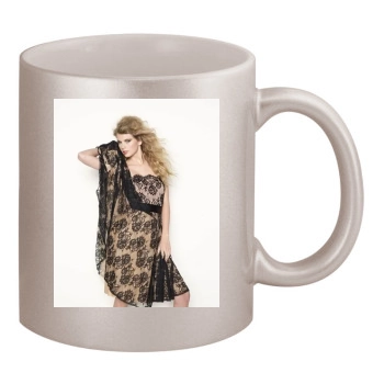 Taylor Swift 11oz Metallic Silver Mug