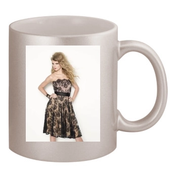 Taylor Swift 11oz Metallic Silver Mug