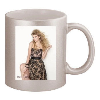 Taylor Swift 11oz Metallic Silver Mug