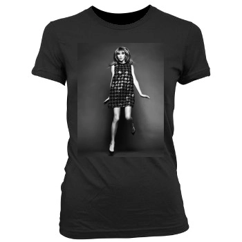 Taylor Swift Women's Junior Cut Crewneck T-Shirt