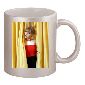 Taylor Swift 11oz Metallic Silver Mug