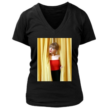 Taylor Swift Women's Deep V-Neck TShirt