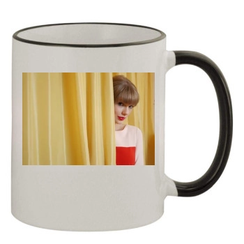 Taylor Swift 11oz Colored Rim & Handle Mug