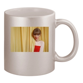 Taylor Swift 11oz Metallic Silver Mug