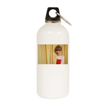 Taylor Swift White Water Bottle With Carabiner