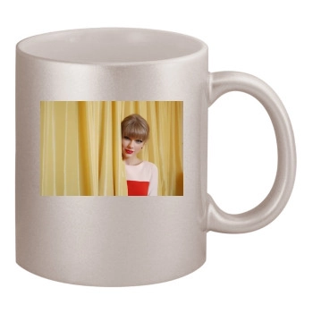 Taylor Swift 11oz Metallic Silver Mug