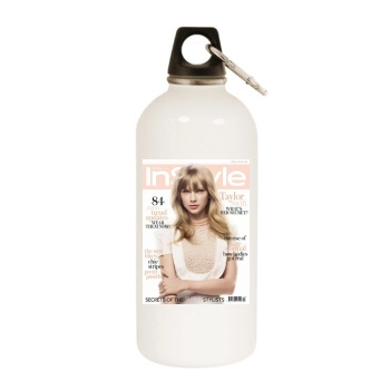 Taylor Swift White Water Bottle With Carabiner