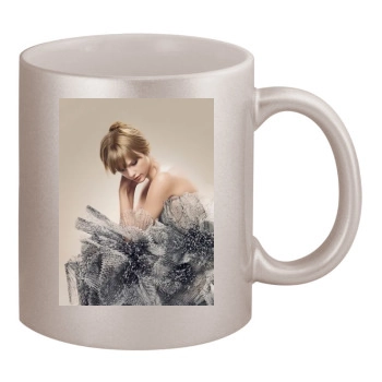 Taylor Swift 11oz Metallic Silver Mug