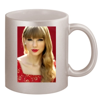 Taylor Swift 11oz Metallic Silver Mug