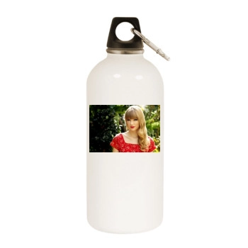 Taylor Swift White Water Bottle With Carabiner