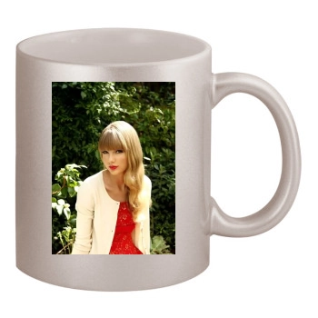 Taylor Swift 11oz Metallic Silver Mug