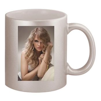 Taylor Swift 11oz Metallic Silver Mug