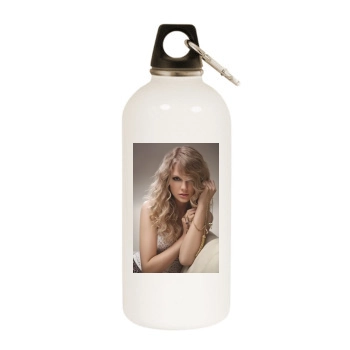 Taylor Swift White Water Bottle With Carabiner