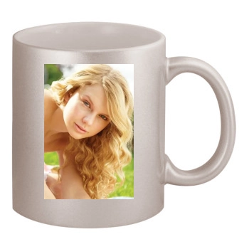 Taylor Swift 11oz Metallic Silver Mug