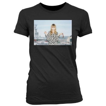 Taylor Swift Women's Junior Cut Crewneck T-Shirt