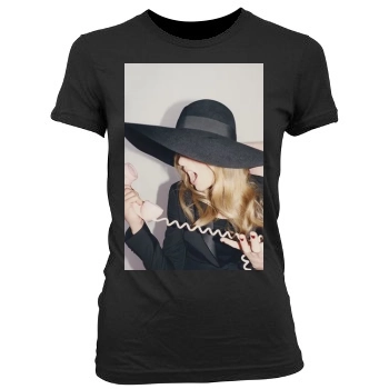 Taylor Swift Women's Junior Cut Crewneck T-Shirt