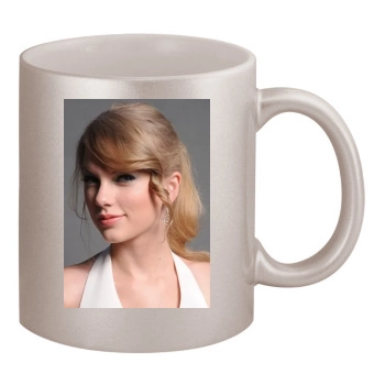 Taylor Swift 11oz Metallic Silver Mug