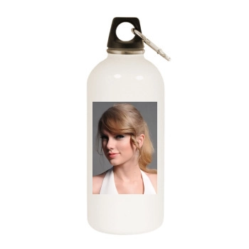 Taylor Swift White Water Bottle With Carabiner