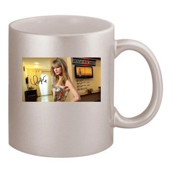 Taylor Swift 11oz Metallic Silver Mug