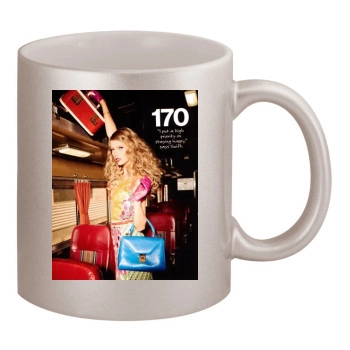 Taylor Swift 11oz Metallic Silver Mug