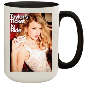 Taylor Swift 15oz Colored Inner & Handle Mug